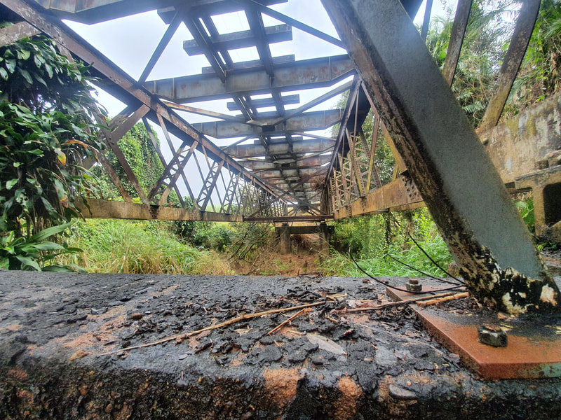Inspection of wrought Iron bridges