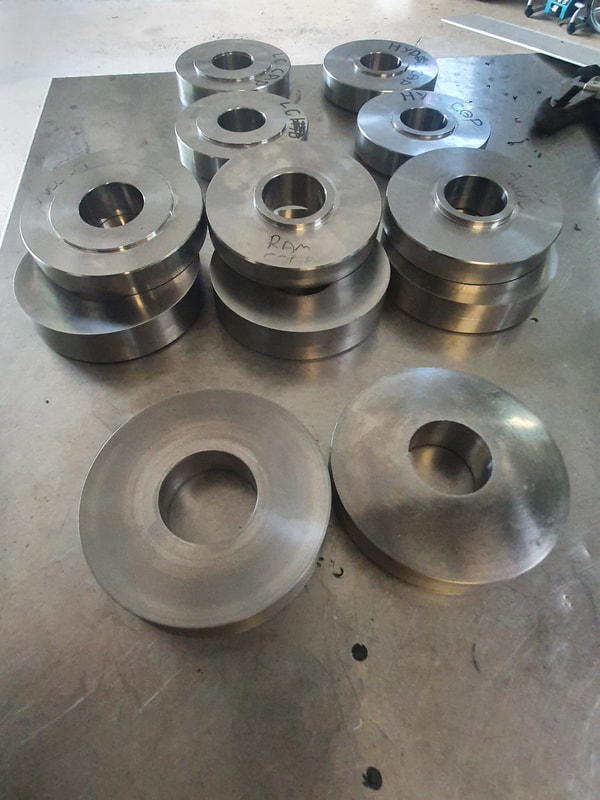 fabrication and turning of steel for instrument tooling