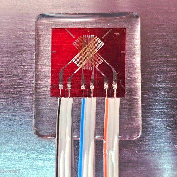 3 axis strain gauge for highly accurate measurment