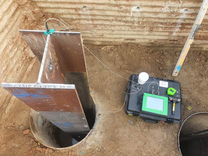 Pile Integrity Testing of Driven Pile