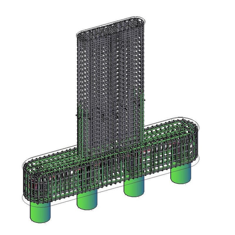 three dimensional design and modelling of concrete reinforcement