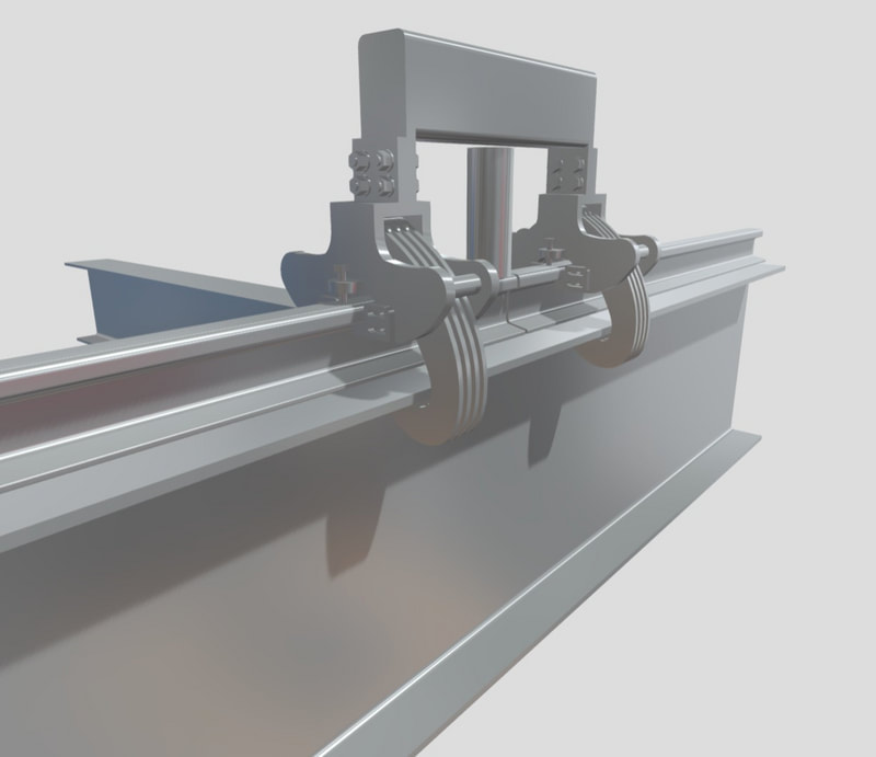 3D design and modelling of Hydraulic loading assemblies